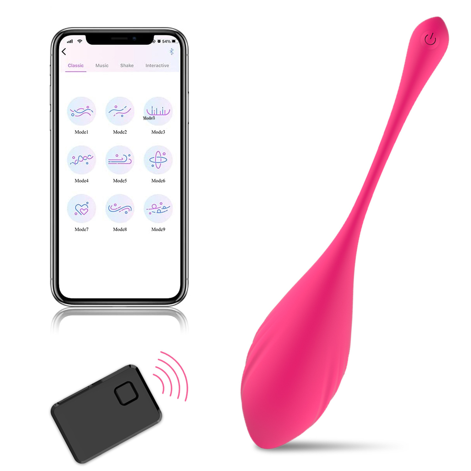 Female APP Remote Control Clitoral 10 Vibration Massager